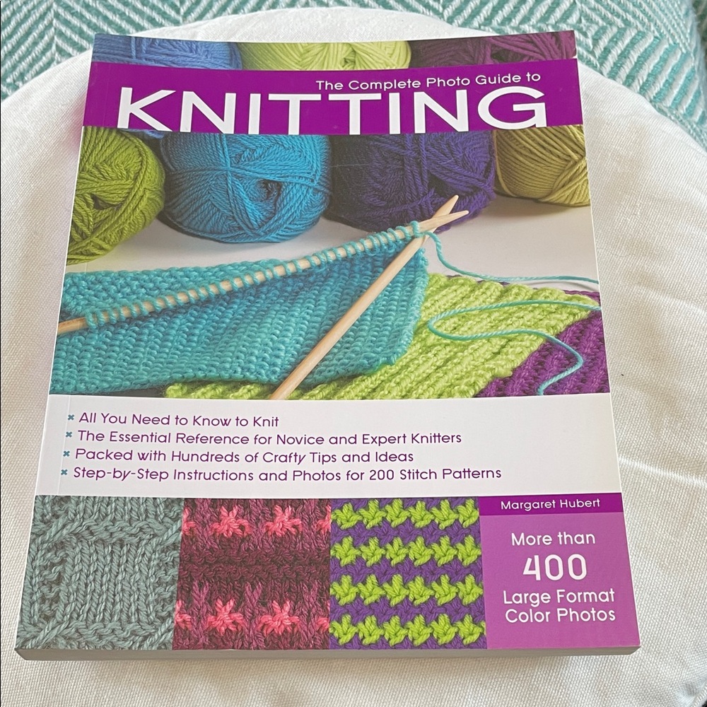 The Complete Photo Guide to Knitting Book